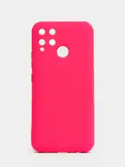 Тёмно-розовый чехол силиконовый для Realme C15 / C25 / C25S / Реалми С15 / С25 Silicone Cover