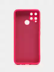 Тёмно-розовый чехол силиконовый для Realme C15 / C25 / C25S / Реалми С15 / С25 Silicone Cover