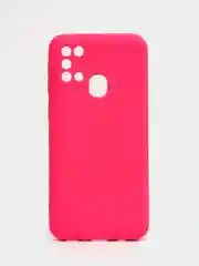 Тёмно-розовый чехол на Samsung Galaxy M31, Самсунг Галакси М31 силиконовый