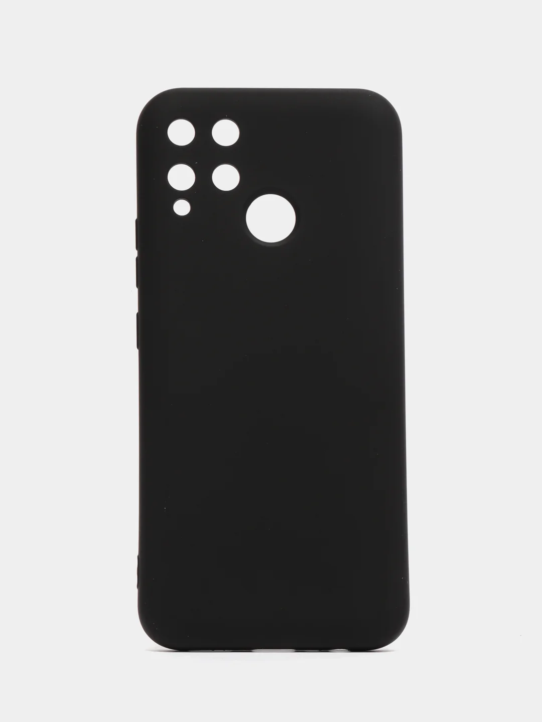 Угольный чехол силиконовый для Realme C15 / C25 / C25S / Реалми С15 / С25 Silicone Cover