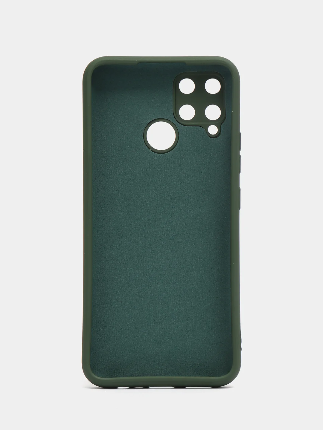 Зеленый чехол силиконовый для Realme C15 / C25 / C25S / Реалми С15 / С25 Silicone Cover