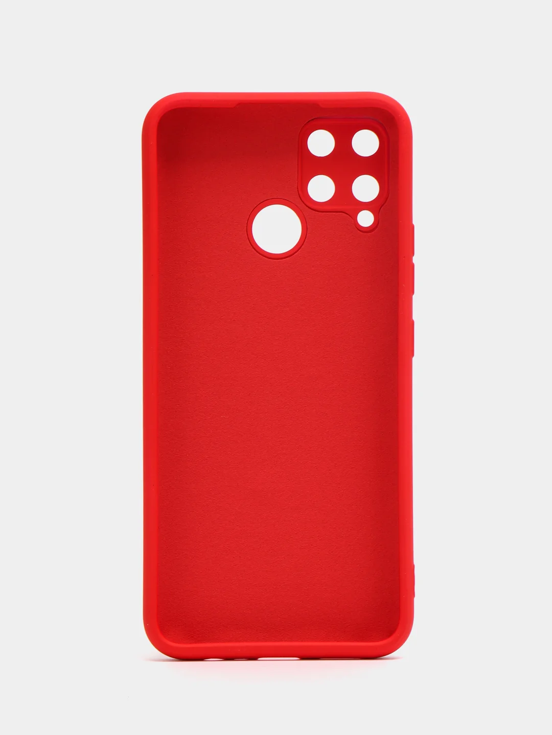 Алый чехол силиконовый для Realme C15 / C25 / C25S / Реалми С15 / С25 Silicone Cover