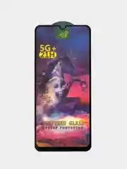 Защитное стекло Spark Go для Tecno Spark 8C (Техно Спарк 8С), с черной рамкой
