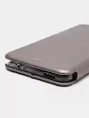 Серый чехол-книжка Xiaomi 12T, 12T Pro (Сяоми 12Т Про)