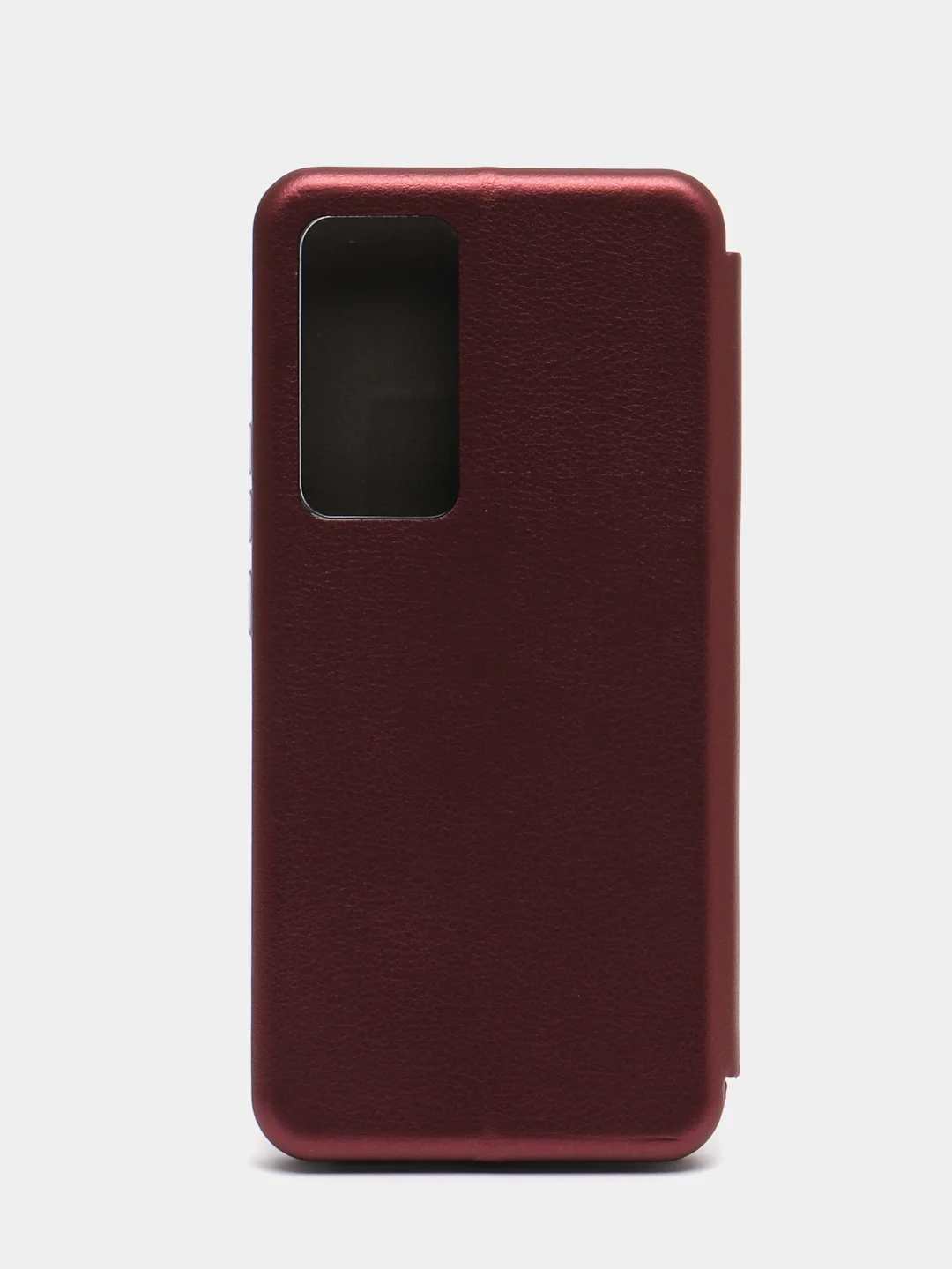 Багровый чехол-книжка Xiaomi 12T, 12T Pro (Сяоми 12Т Про)