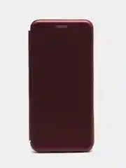 Багровый чехол-книжка Xiaomi 12T, 12T Pro (Сяоми 12Т Про)
