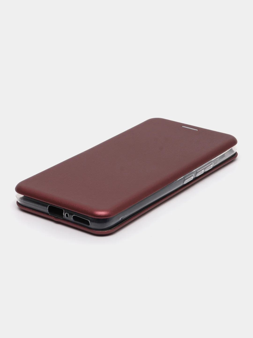 Багровый чехол-книжка Xiaomi 12T, 12T Pro (Сяоми 12Т Про)