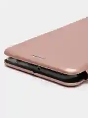 Розовый чехол-книжка для Honor X7 (Хонор Х7)