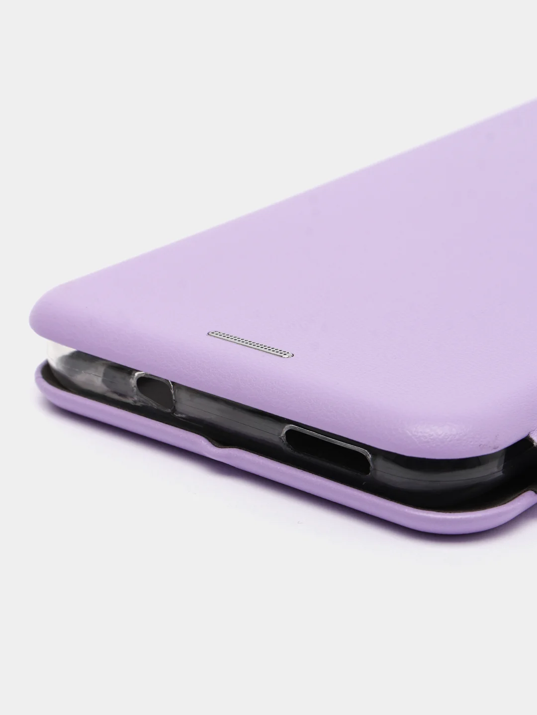 Сиреневый чехол книжка Xiaomi Redmi Note 10, Note 10S, Poco M5S (Сяоми Редми Нот 10, Поко М5С)