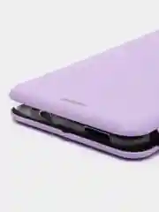 Сиреневый чехол книжка Xiaomi Redmi Note 10, Note 10S, Poco M5S (Сяоми Редми Нот 10, Поко М5С)