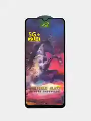 Защитное стекло для Tecno Spark 8C (Техно Спарк 8С), с черной рамкой