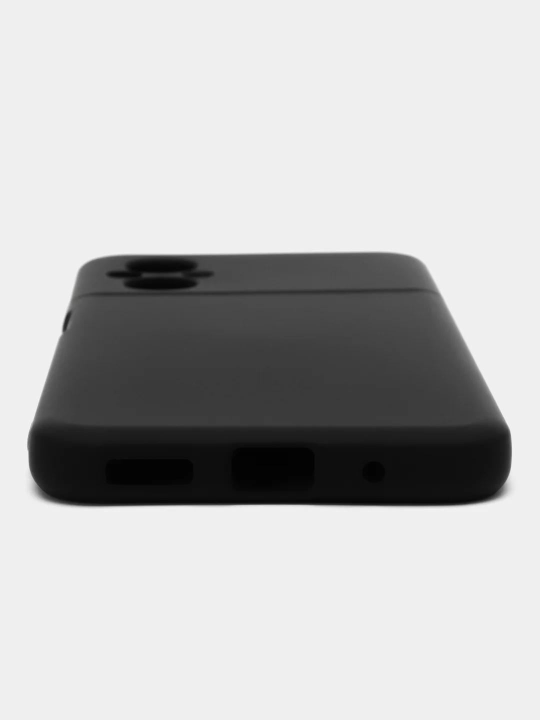 Угольный чехол Silicone Cover для Xiaomi Poco M5, для Сяоми Поко М5 силиконовый