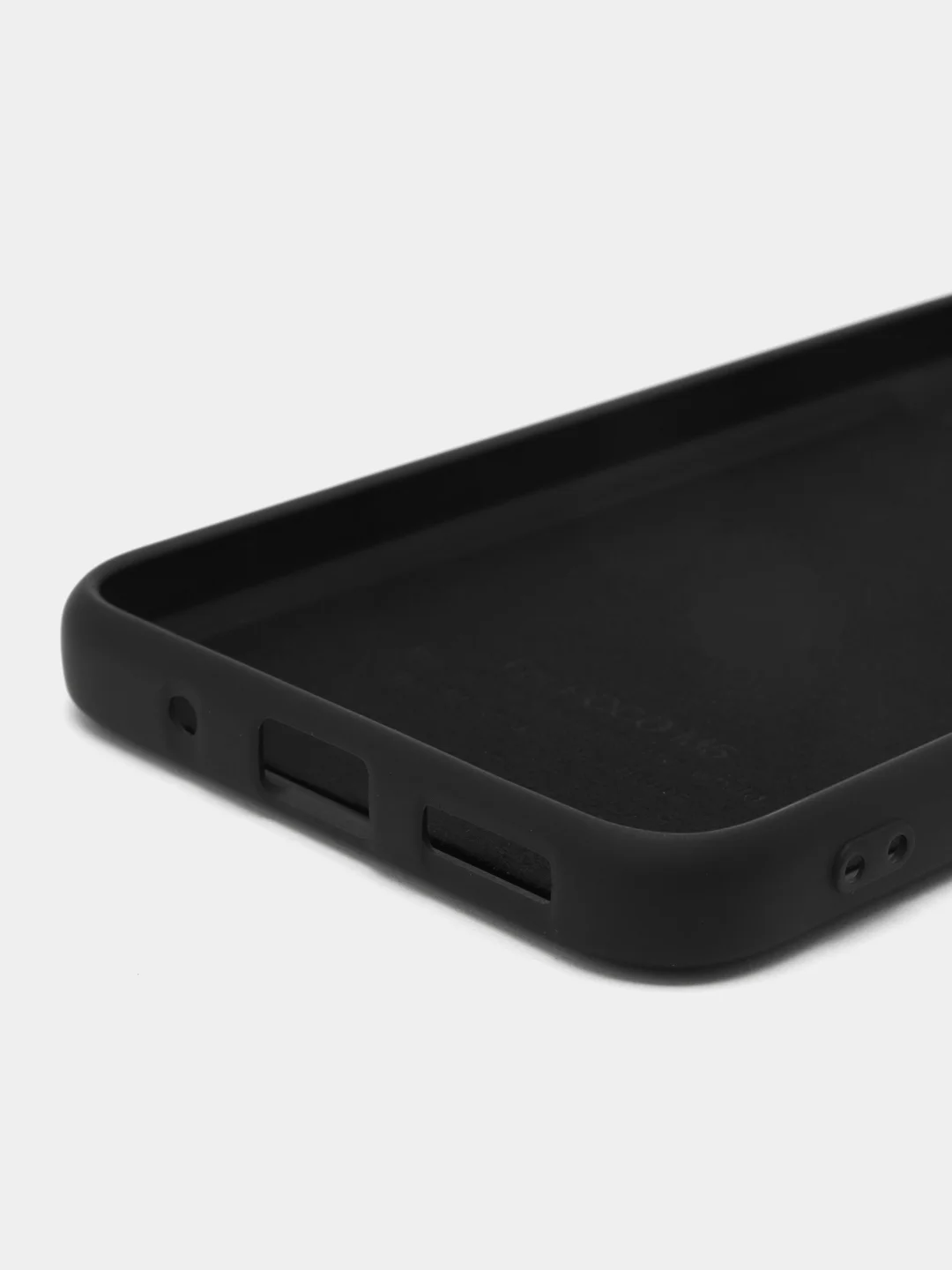 Угольный чехол Silicone Cover для Xiaomi Poco M5, для Сяоми Поко М5 силиконовый