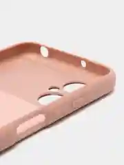 Бежевый меланж чехол Silicone Cover для Xiaomi Poco M5, для Сяоми Поко М5 силиконовый
