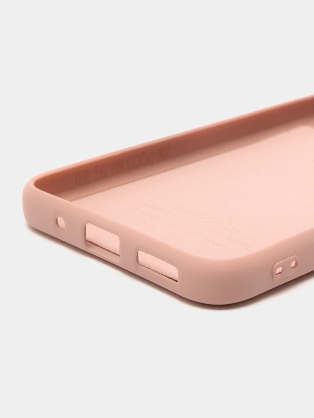 Бежевый меланж чехол Silicone Cover для Xiaomi Poco M5, для Сяоми Поко М5 силиконовый