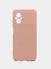 Бежевый меланж чехол Silicone Cover для Xiaomi Poco M5, для Сяоми Поко М5 силиконовый
