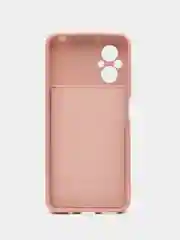 Бежевый меланж чехол Silicone Cover для Xiaomi Poco M5, для Сяоми Поко М5 силиконовый