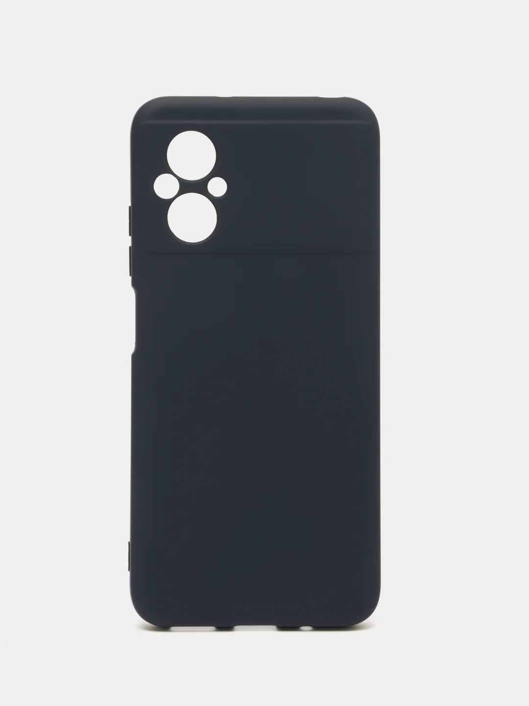 Темно-синий чехол Silicone Cover для Xiaomi Poco M5, для Сяоми Поко М5 силиконовый