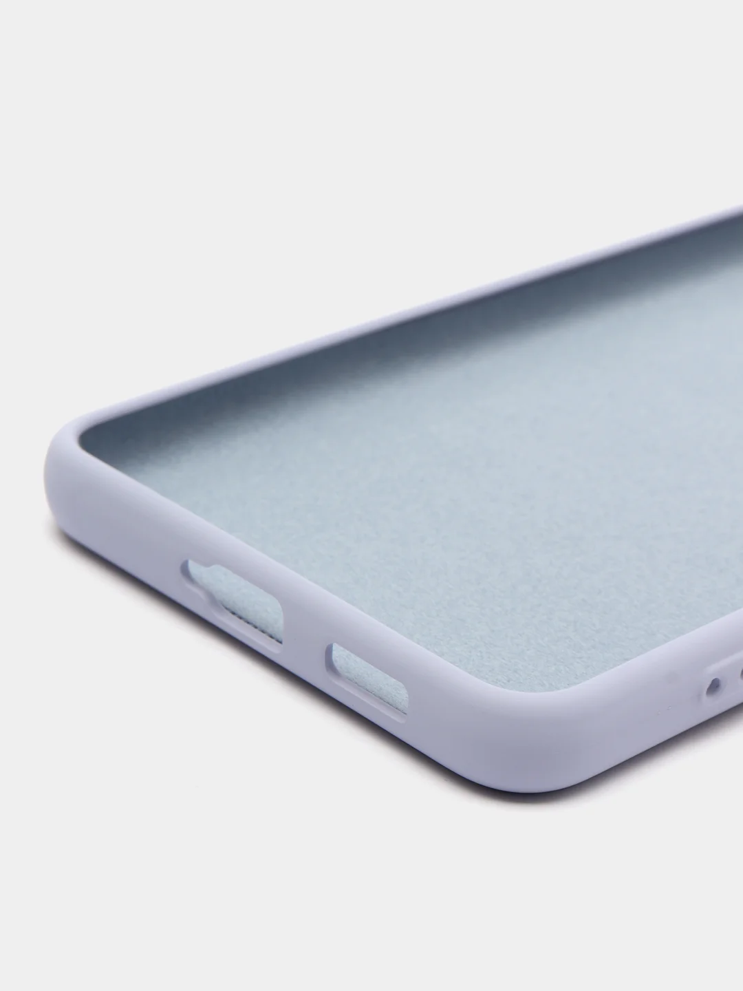 Небесно-голубой чехол силиконовый для Samsung Galaxy A53 (Самсунг Галакси А53), Silicone Cover