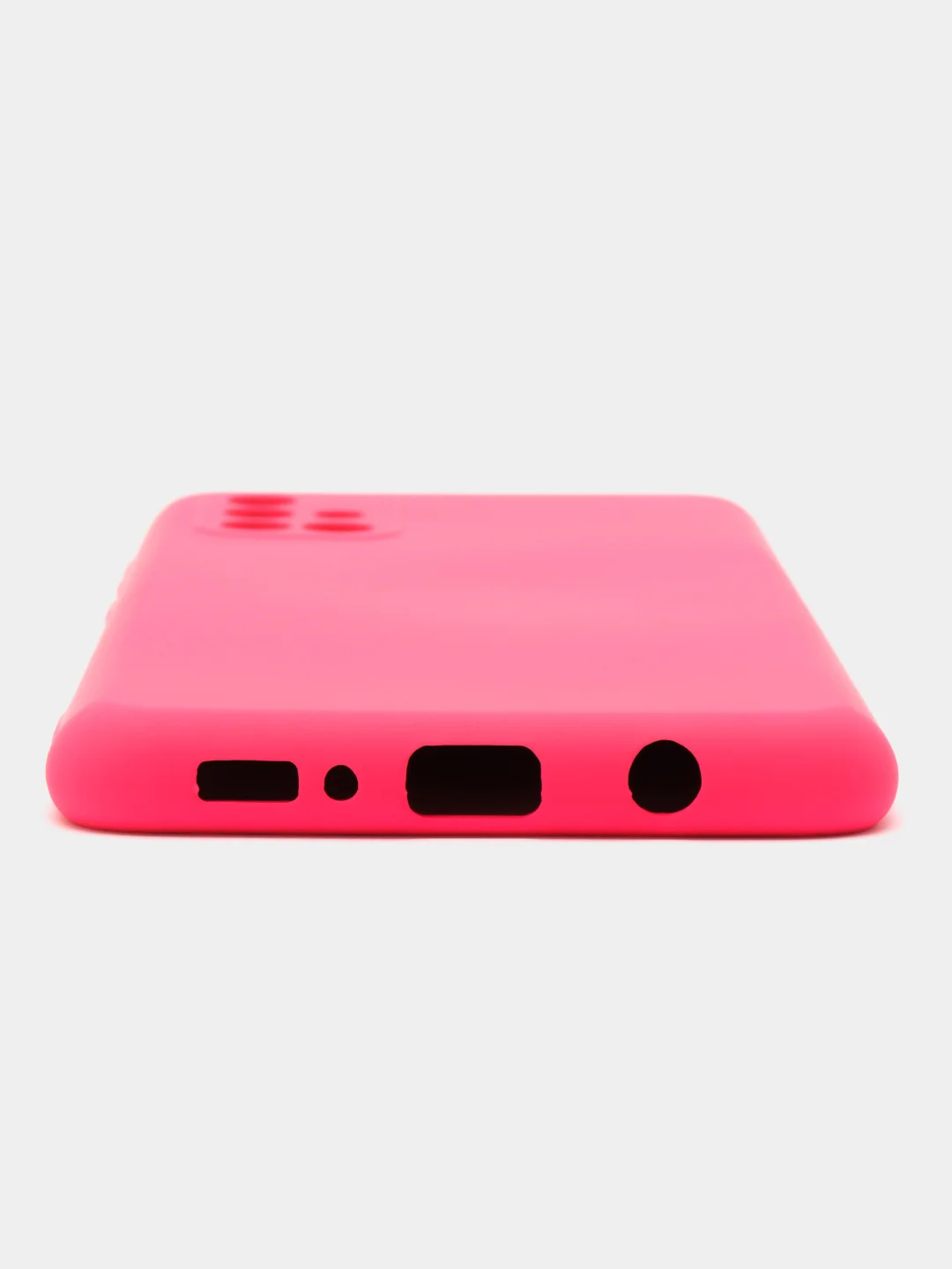 Тёмно-розовый чехол Samsung Galaxy A71, Самсунг Галакси А71 силиконовый Silicone Cover