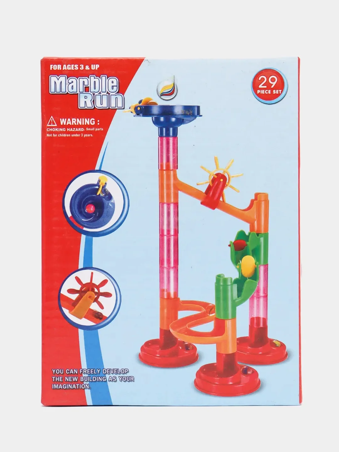 Синий marblerun