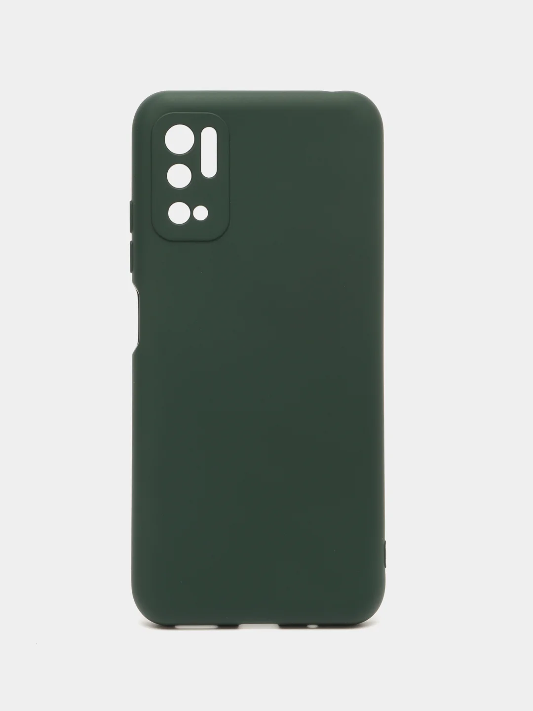 Тёмно-зелёный чехол Xiaomi Poco M3 Pro/Redmi Note 10T (Сяоми Поко М3 Про/Редми Нот 10Т), Silicone Cover