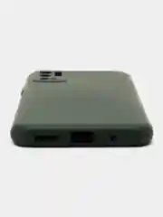 Тёмно-зелёный чехол Xiaomi Poco M3 Pro/Redmi Note 10T (Сяоми Поко М3 Про/Редми Нот 10Т), Silicone Cover