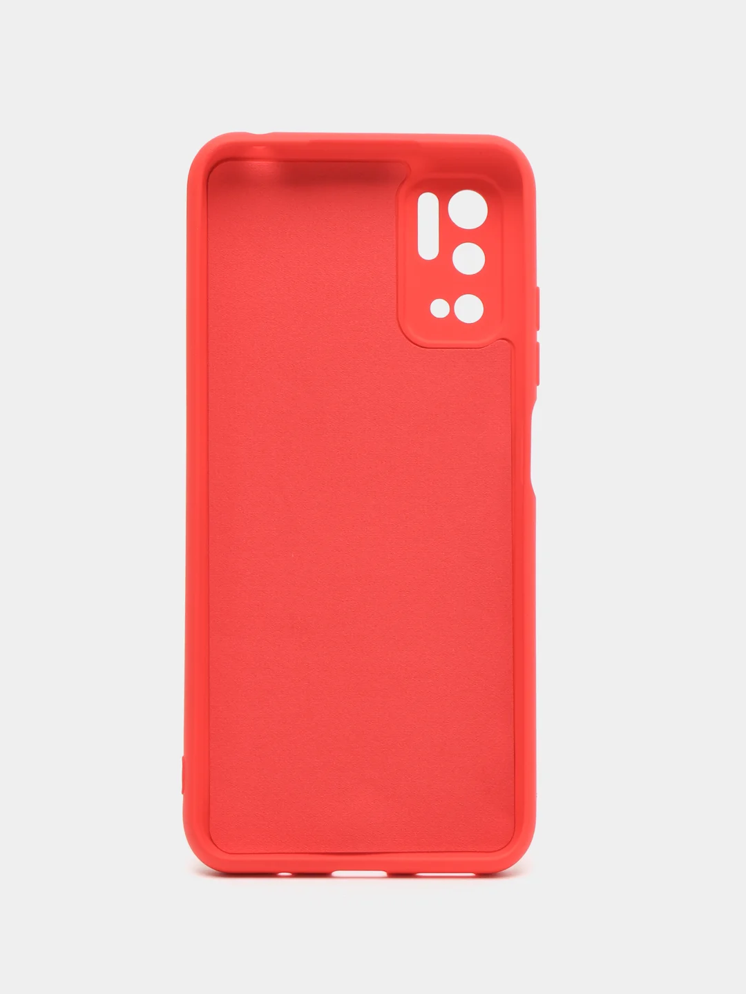 Красный чехол Xiaomi Poco M3 Pro/Redmi Note 10T (Сяоми Поко М3 Про/Редми Нот 10Т), Silicone Cover