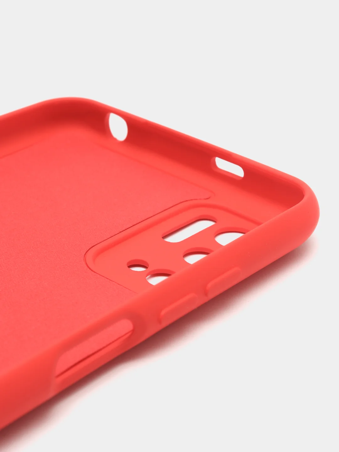 Красный чехол Xiaomi Poco M3 Pro/Redmi Note 10T (Сяоми Поко М3 Про/Редми Нот 10Т), Silicone Cover