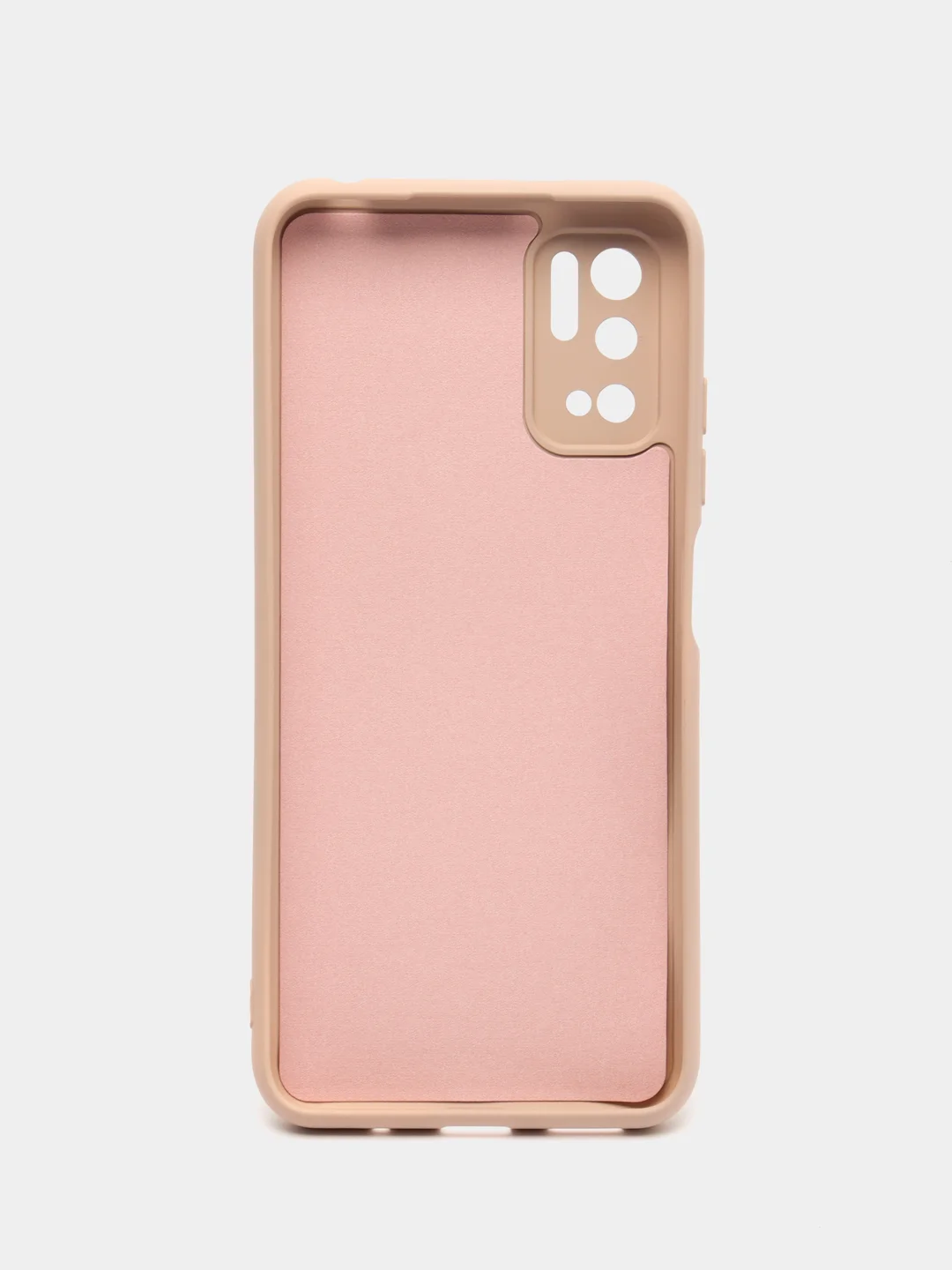 Бежевый меланж чехол Xiaomi Poco M3 Pro/Redmi Note 10T (Сяоми Поко М3 Про/Редми Нот 10Т), Silicone Cover