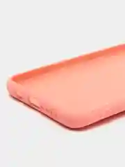Кораллово-розовый чехол Xiaomi Redmi Note 8 Pro, Сяоми Редми Нот 8 Про, силиконовый с закрытым низом