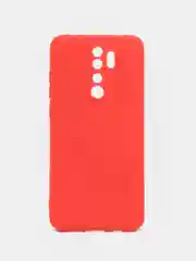 Бордовый чехол Xiaomi Redmi Note 8 Pro, Сяоми Редми Нот 8 Про, силиконовый с закрытым низом