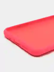 Тёмно-розовый чехол Xiaomi Redmi Note 8 Pro, Сяоми Редми Нот 8 Про, силиконовый с закрытым низом