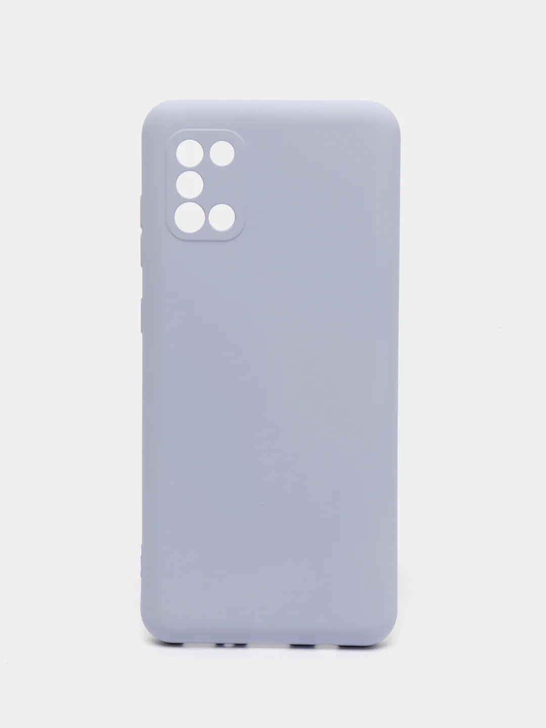 Сиреневый чехол Samsung Galaxy A31, Самсунг Галакси А31 силиконовый Silicone Cover