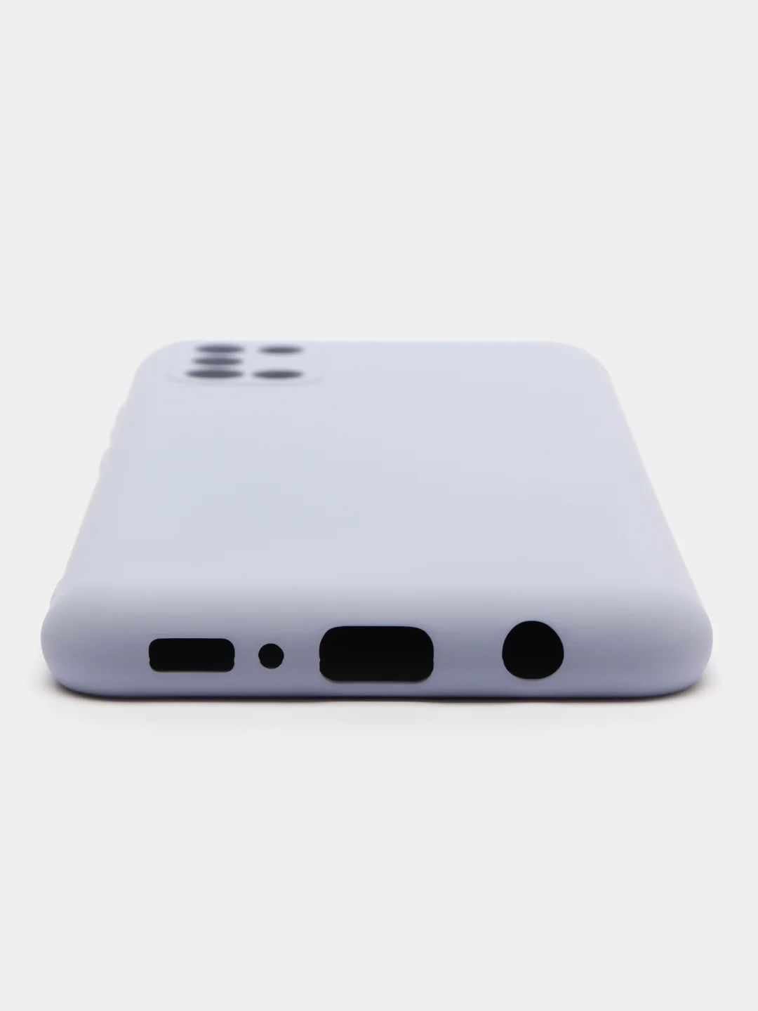 Сиреневый чехол Samsung Galaxy A31, Самсунг Галакси А31 силиконовый Silicone Cover