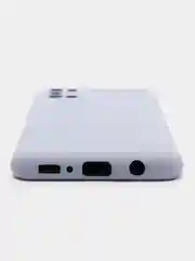Сиреневый чехол Samsung Galaxy A31, Самсунг Галакси А31 силиконовый Silicone Cover