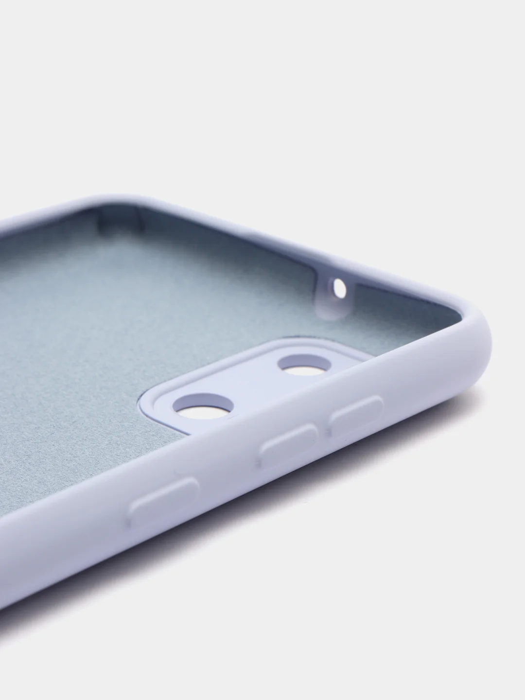 Сиреневый чехол Samsung Galaxy A31, Самсунг Галакси А31 силиконовый Silicone Cover