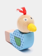Свисток птичка деревянная игрушка