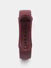 Бордовый силиконовый ремешок для фитнес-браслетов Xiaomi Mi Band 5 и Mi Band 6