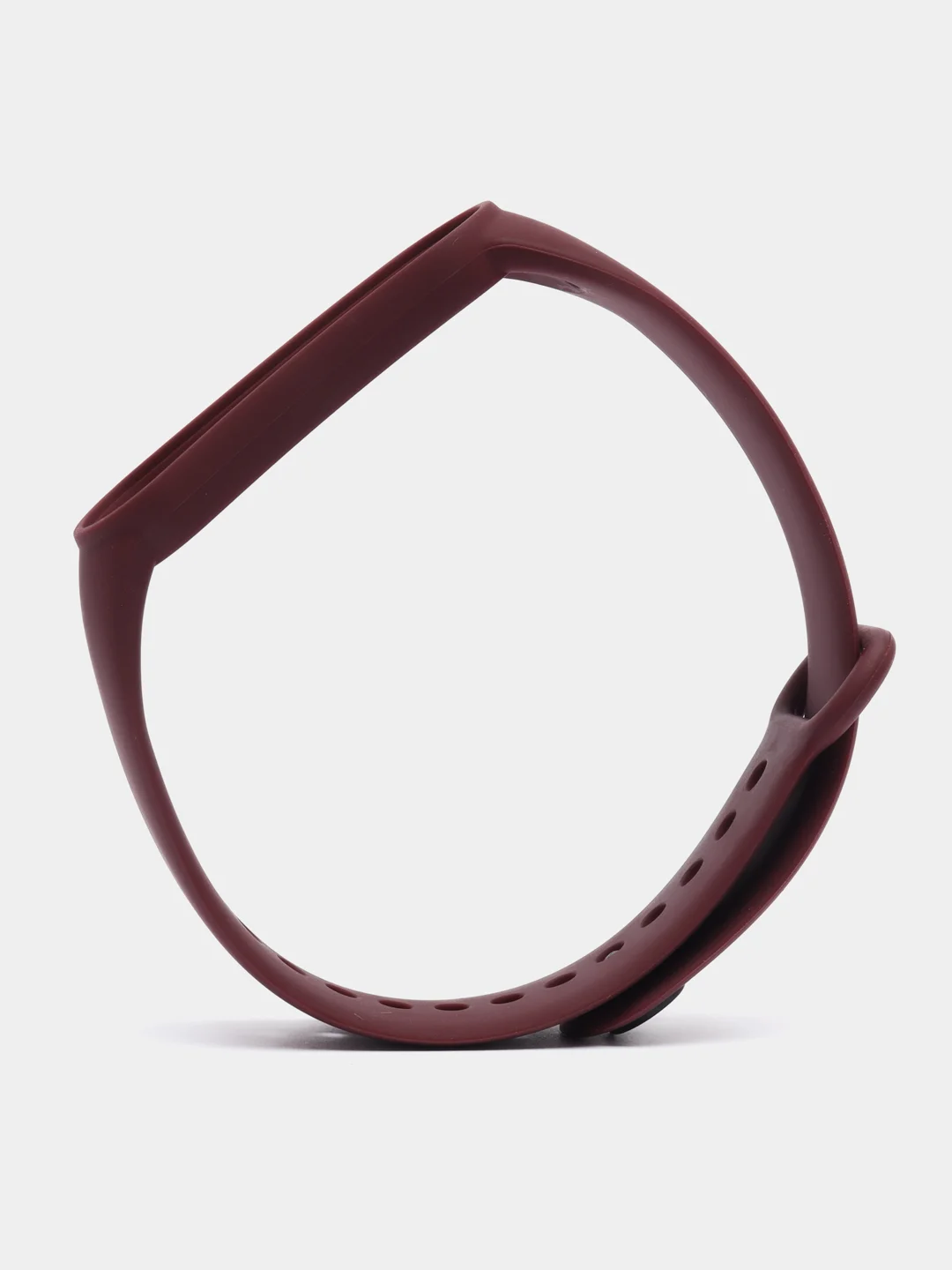 Бордовый силиконовый ремешок для фитнес-браслетов Xiaomi Mi Band 5 и Mi Band 6