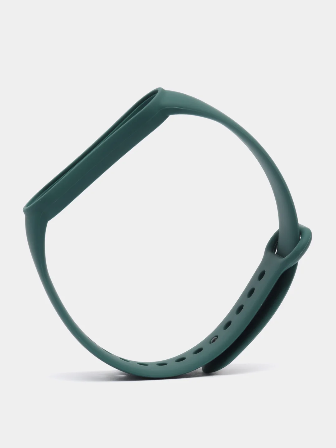 Тёмно-бирюзовый силиконовый ремешок для фитнес-браслетов Xiaomi Mi Band 5 и Mi Band 6