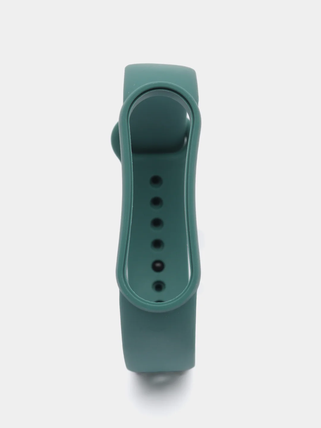 Тёмно-бирюзовый силиконовый ремешок для фитнес-браслетов Xiaomi Mi Band 5 и Mi Band 6