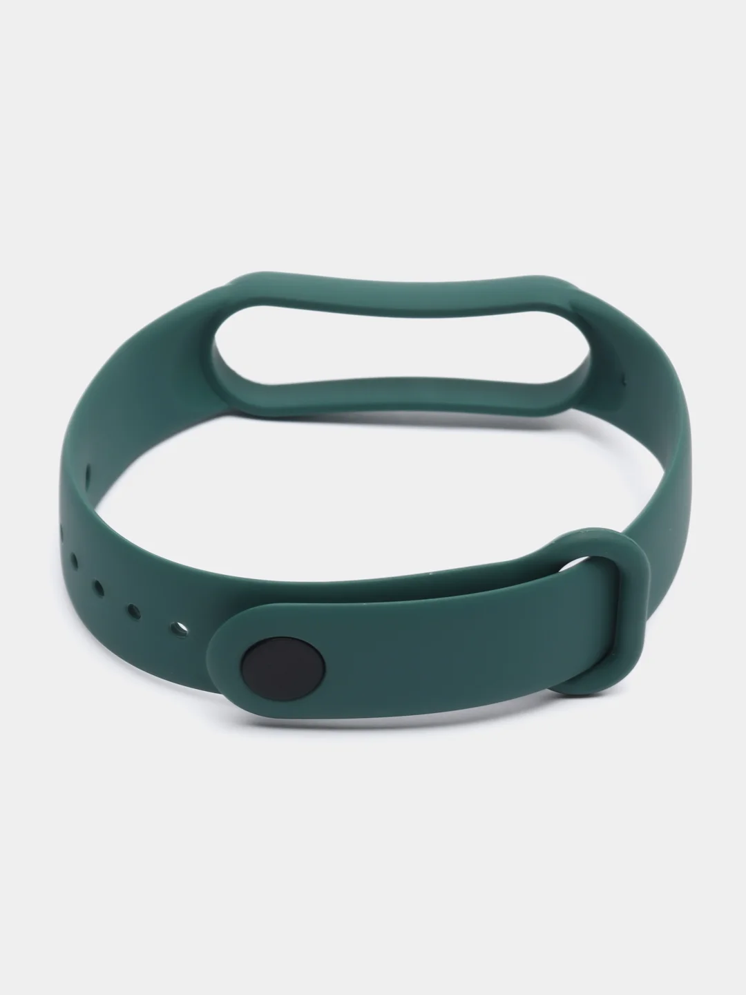 Тёмно-бирюзовый силиконовый ремешок для фитнес-браслетов Xiaomi Mi Band 5 и Mi Band 6