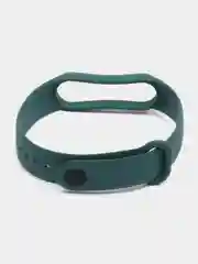 Тёмно-бирюзовый силиконовый ремешок для фитнес-браслетов Xiaomi Mi Band 5 и Mi Band 6