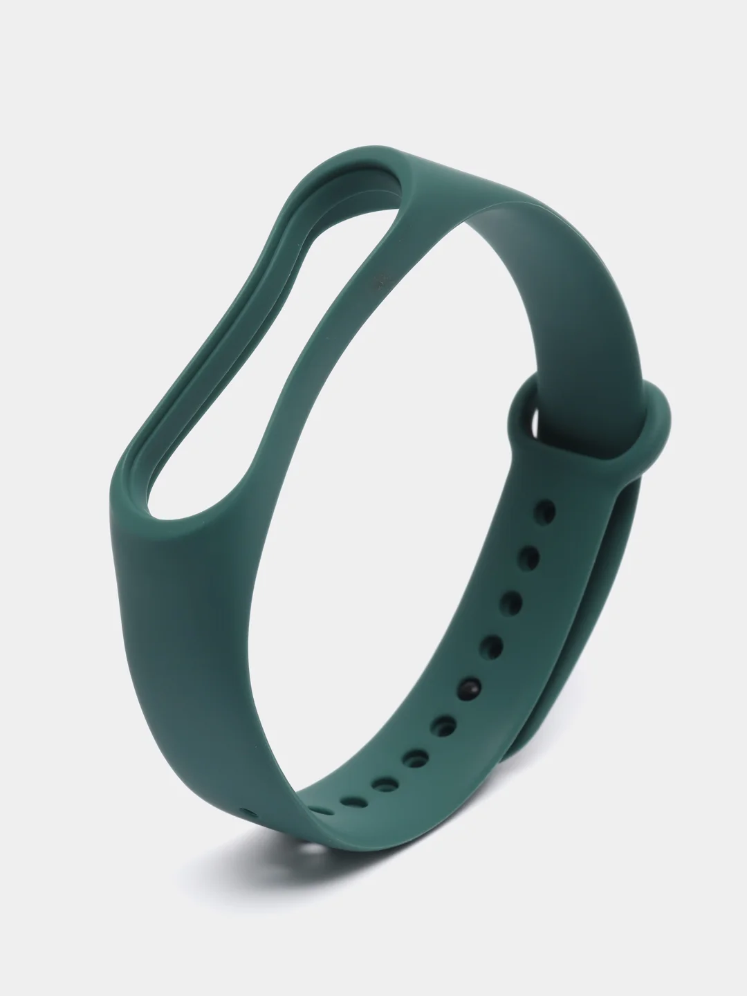 Тёмно-бирюзовый силиконовый ремешок для фитнес-браслетов Xiaomi Mi Band 3 и Mi Band 4