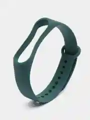 Тёмно-бирюзовый силиконовый ремешок для фитнес-браслетов Xiaomi Mi Band 3 и Mi Band 4