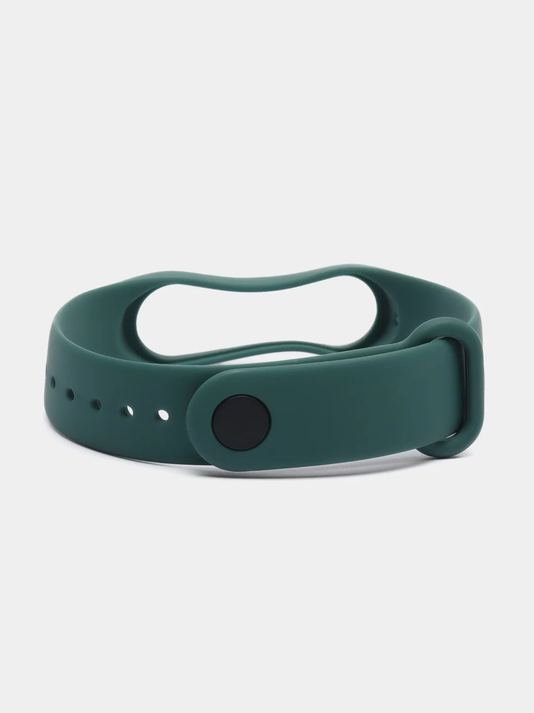 Тёмно-бирюзовый силиконовый ремешок для фитнес-браслетов Xiaomi Mi Band 3 и Mi Band 4