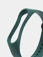 Тёмно-бирюзовый силиконовый ремешок для фитнес-браслетов Xiaomi Mi Band 3 и Mi Band 4