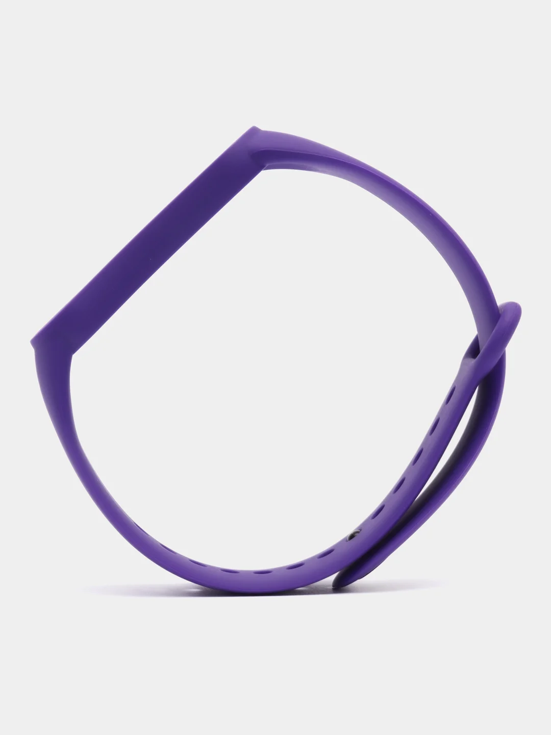 Фиолетовый силиконовый ремешок для фитнес-браслетов Xiaomi Mi Band 5 и Mi Band 6
