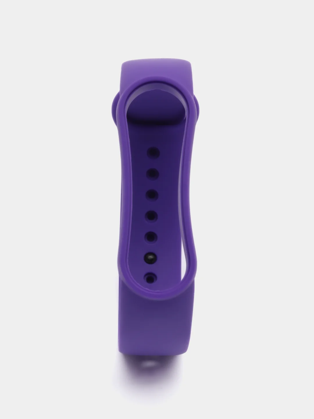 Фиолетовый силиконовый ремешок для фитнес-браслетов Xiaomi Mi Band 5 и Mi Band 6